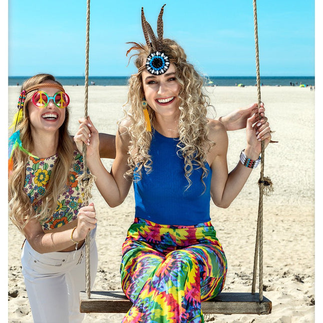 Hippie Kostuum Set 3 delig van Boland koop je bij Partywinkel