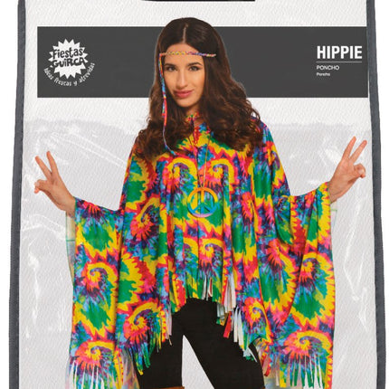 Hippieponcho Kostuum M van Fiestas Guirca koop je bij Partywinkel