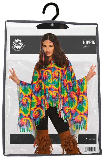 Hippieponcho Kostuum M van Fiestas Guirca koop je bij Partywinkel