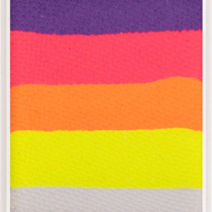 Hobby Watercolor Splitcake Big Neon Tropical Party 50gr van PXP Professional Colours koop je bij Partywinkel