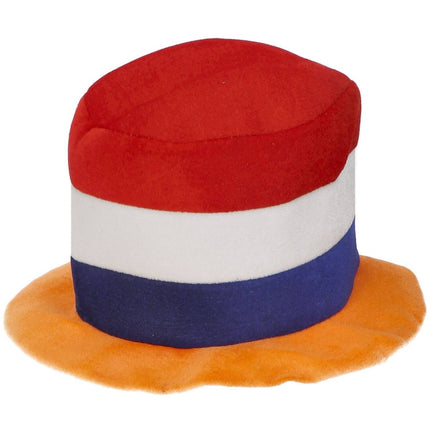 Hoed - Oranje/RoodWitBlauw van Folat koop je bij Partywinkel