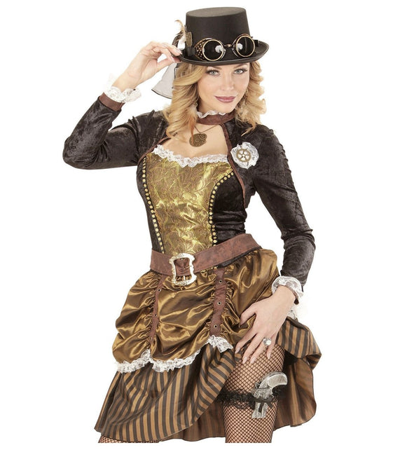 Hoed Steampunk Bril van Widmann koop je bij Partywinkel