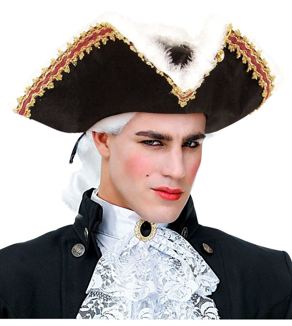 Hoed Tricorn Kapitein van Widmann koop je bij Partywinkel
