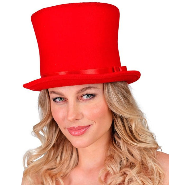 Hoge Hoed Rood van Widmann koop je bij Partywinkel
