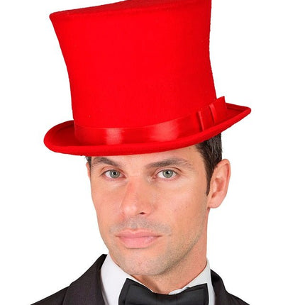 Hoge Hoed Rood van Widmann koop je bij Partywinkel