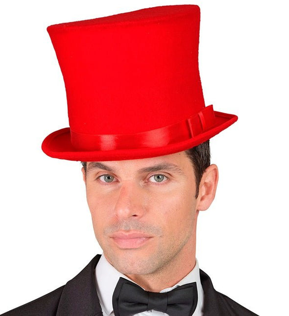 Hoge Hoed Rood van Widmann koop je bij Partywinkel