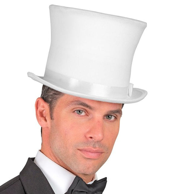 Hoge Hoed Wit van Widmann koop je bij Partywinkel
