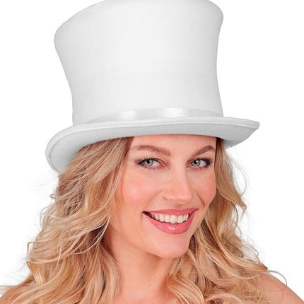Hoge Hoed Wit van Widmann koop je bij Partywinkel