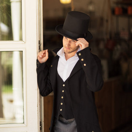 Hoge Hoed Zwart van Boland koop je bij Partywinkel