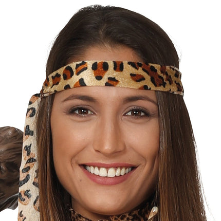 Holbewoner Kostuum Bruin Dames van Fiestas Guirca koop je bij Partywinkel