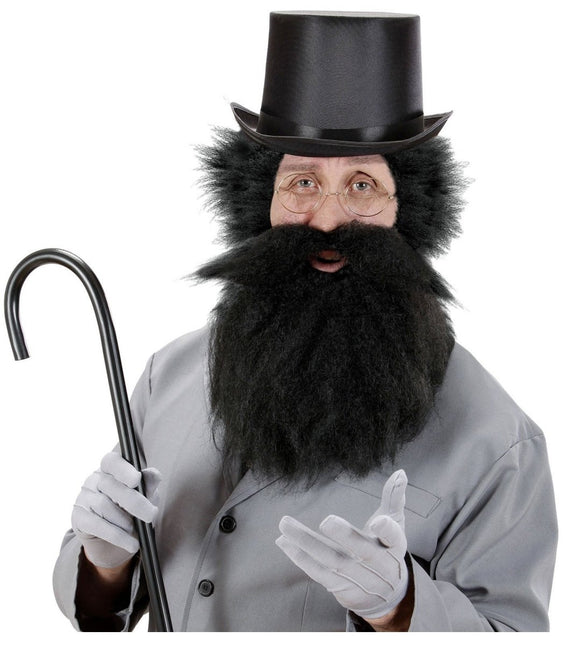 Holbewoner Nep Baard Zwart van Widmann koop je bij Partywinkel