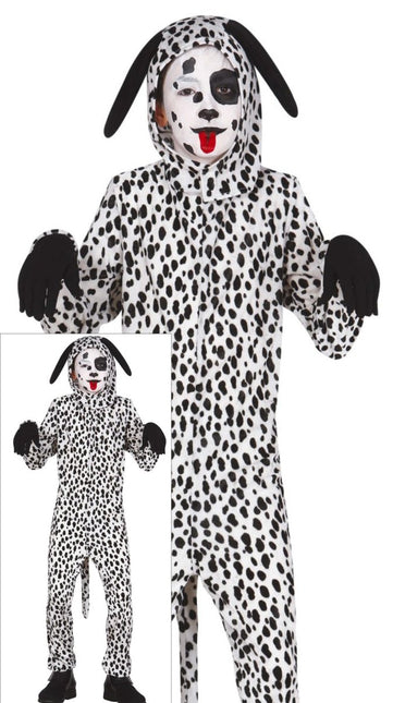 Hond Onesie Zwart Wit Kind van Fiestas Guirca koop je bij Partywinkel