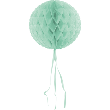 Honeycomb Bal Mint Groen 30cm van Folat koop je bij Partywinkel