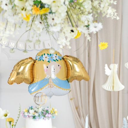 Honeycomb Engel 24cm van Partydeco koop je bij Partywinkel