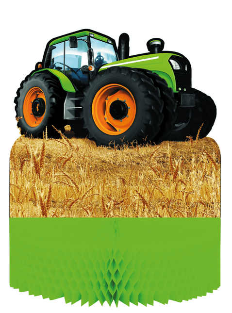 Honeycomb Traktor 30cm van Creative Converting koop je bij Partywinkel