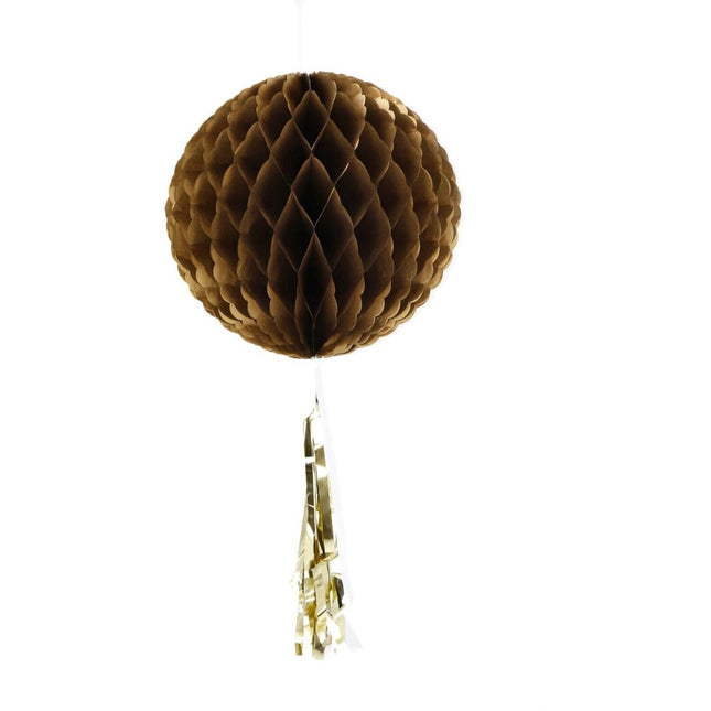 Honeycombs Golden Dusk - 3 stuks van Folat koop je bij Partywinkel