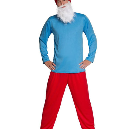 Kostium dużego smerfa