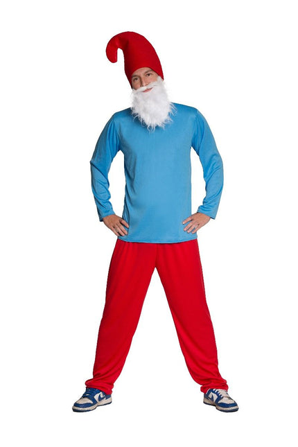 Kostium dużego smerfa