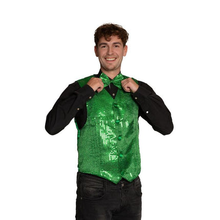 Kardigan + kokarda zielona