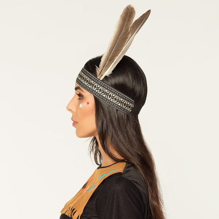 Hoofdband Indiaan van Boland koop je bij Partywinkel