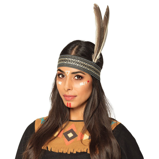 Hoofdband Indiaan van Boland koop je bij Partywinkel