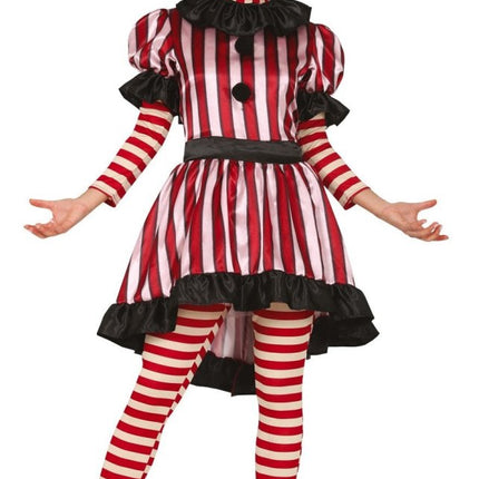 Horror Clown Halloween Kostuum Dames van Fiestas Guirca koop je bij Partywinkel