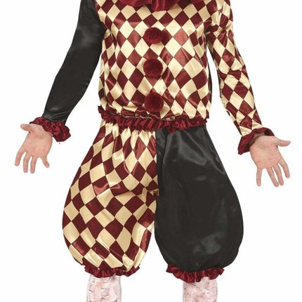 Horror Clown Halloween Kostuum Heren Rood van Fiestas Guirca koop je bij Partywinkel