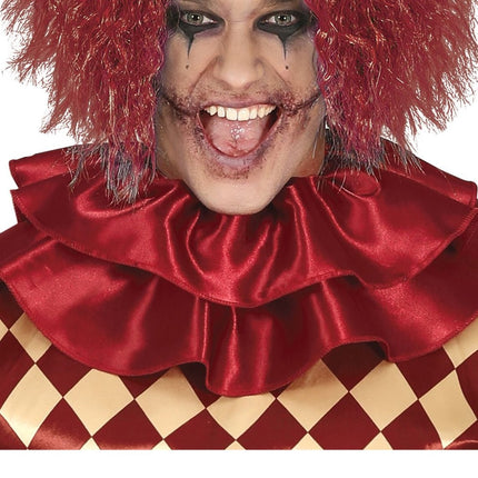 Horror Clown Halloween Kostuum Heren Rood van Fiestas Guirca koop je bij Partywinkel