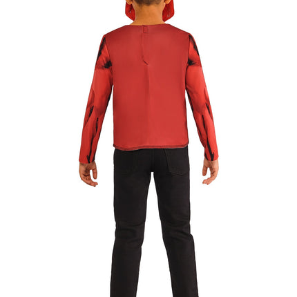 Dziecięca dwustronna koszulka i maski Hulka