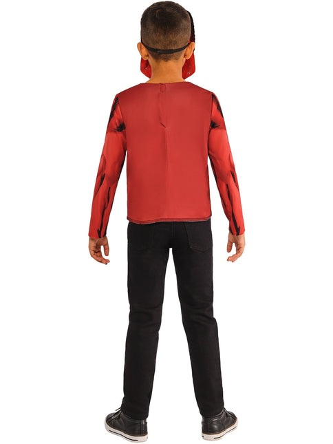 Dziecięca dwustronna koszulka i maski Hulka