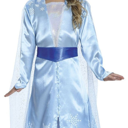 Ijsprinsessenjurk Elsa Kind Blauw van Fiestas Guirca koop je bij Partywinkel