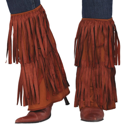Indiaanse Beenwarmers Bruin van Fiestas Guirca koop je bij Partywinkel