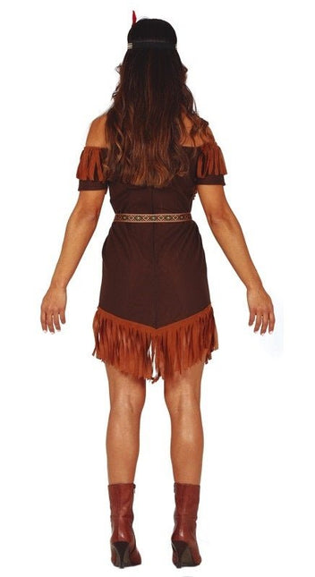 Indiaanse Jurk Dames van Fiestas Guirca koop je bij Partywinkel