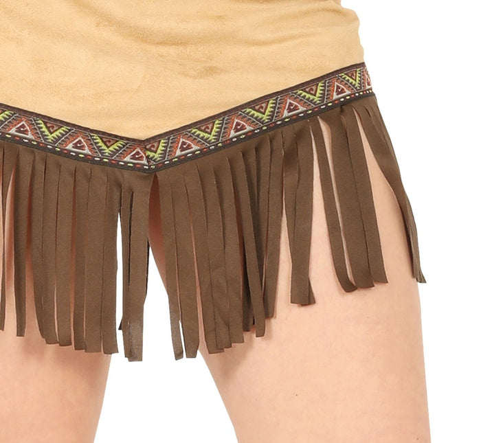 Indiaanse Jurk Dames Kort - Partywinkel - 8434077807385