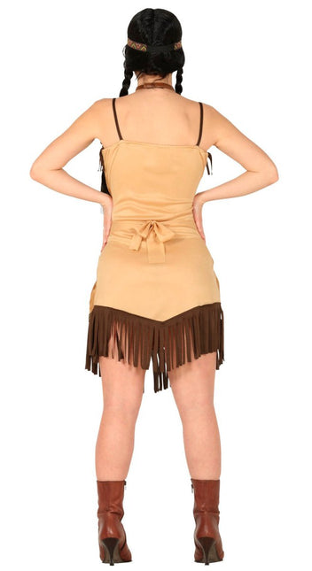 Indiaanse Jurk Dames Kort - Partywinkel - 8434077807385