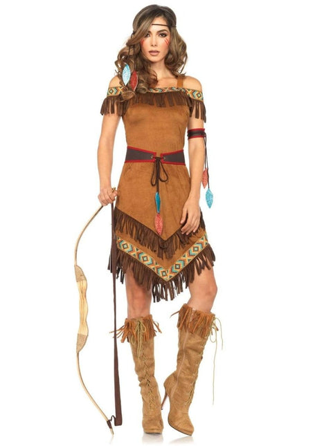 Indiaanse Jurk Dames Leg Avenue - Partywinkel - 714718507118