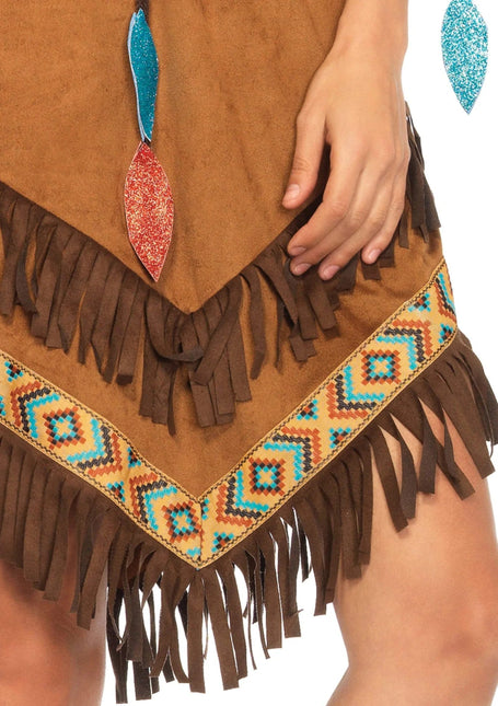 Indiaanse Jurk Dames Leg Avenue - Partywinkel - 714718507118