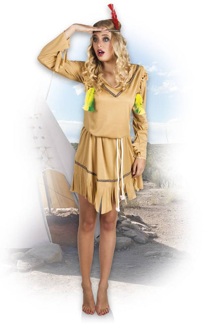 Indianen Jurkje Veren M van Boland koop je bij Partywinkel