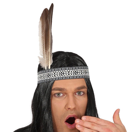 Indianen Kostuum Bruin Heren 2 delig van Fiestas Guirca koop je bij Partywinkel