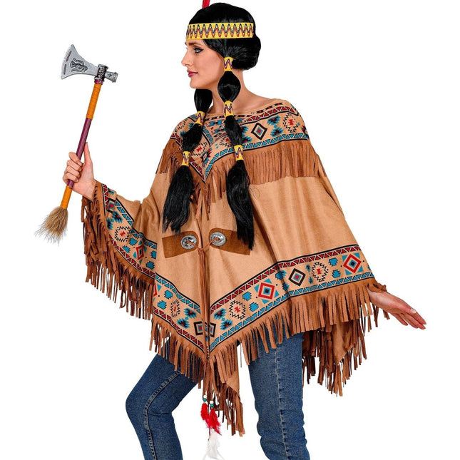 Indianen Shirt Dames van Widmann koop je bij Partywinkel