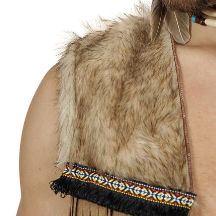 Indianen Vest Hippie van Wilbers & Wilbers koop je bij Partywinkel