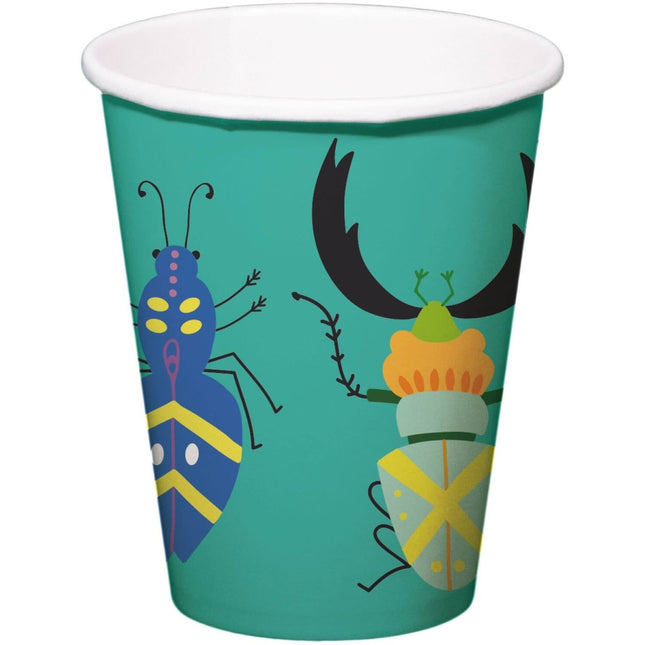 Insecten Bekers 250ml 10st van Folat koop je bij Partywinkel