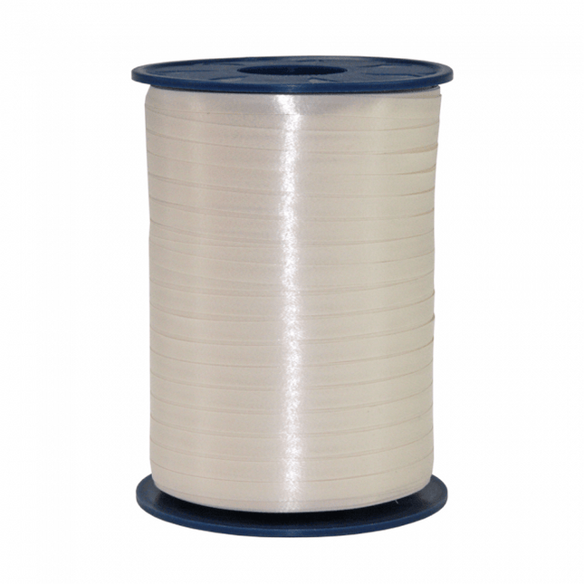Ivoorkleur Lint 5mm 500m - Partywinkel - 5712735008491