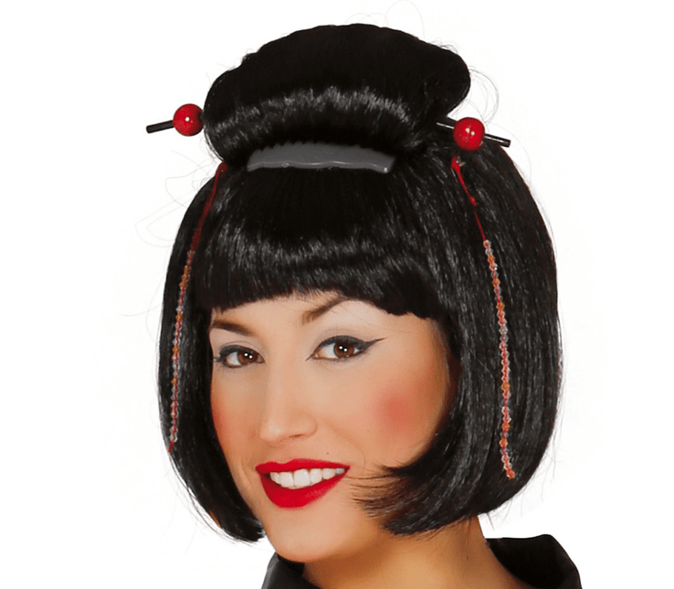 Japanse Pruik van Fiestas Guirca koop je bij Partywinkel