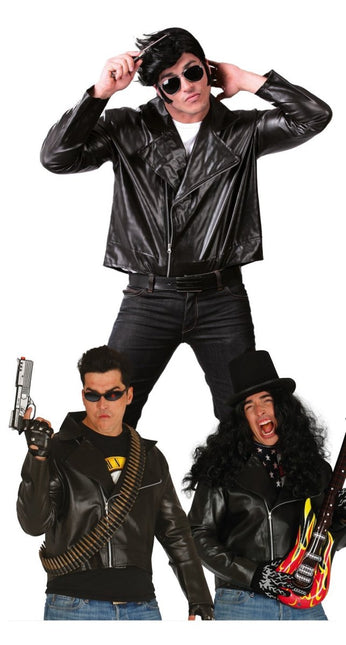 Jas Heren Biker - Partywinkel - 8434077806395