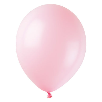 Różowe balony 30 cm, 50 sztuk