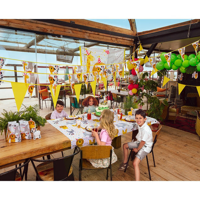 Jungle Helium Ballon Dubbelzijdig Leeg 45cm van Boland koop je bij Partywinkel