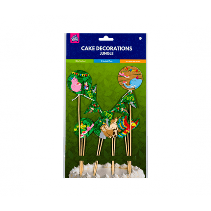 Jungle Taarttopper 30cm - Partywinkel - 8716764241178
