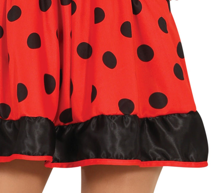 Jurk Dames Lieveheersbeestje van Fiestas Guirca koop je bij Partywinkel