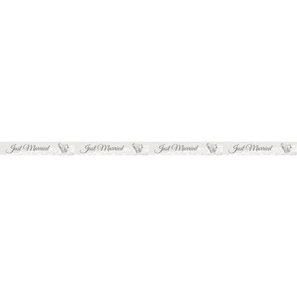Just Married Afzetlint Versiering 15m van Folat koop je bij Partywinkel